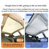 Sunshades For Tesla Model 3 Sunroof Highland 2025 Model Y 2020-26 Ice Cloth Buckle Sun Pare Glass Front Rear Skylight Accessory