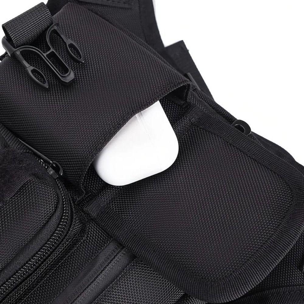 Water Resistant Sports Vest Bag Multi-functional Outdoor Chest Bag Casual Running Vest Bag  Running