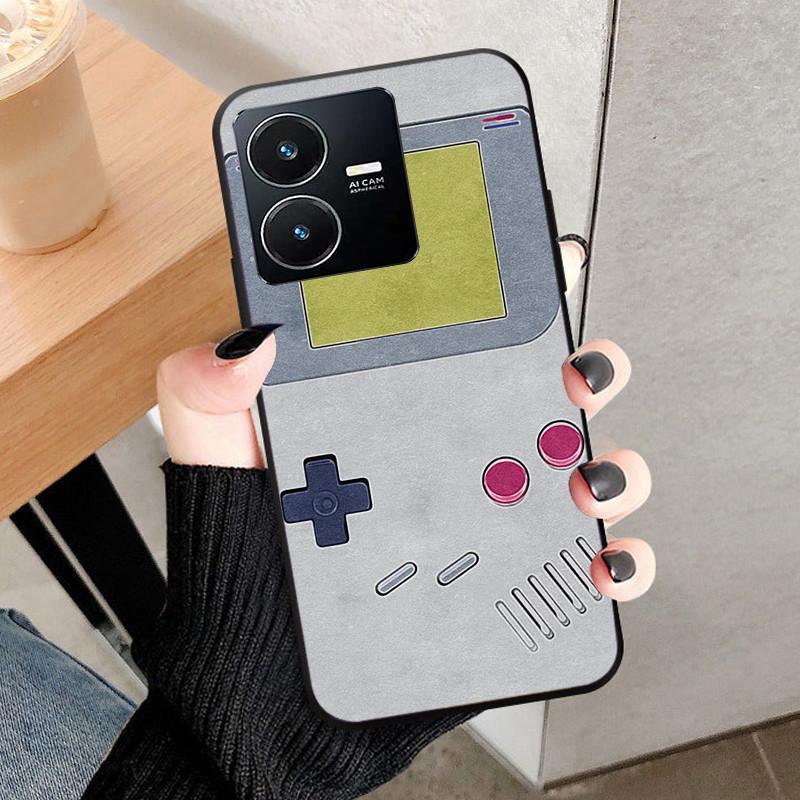 For Vivo Y22 4G Case Wolf Cat Soft Silicone Shockproof Phone Cover For Vivo V2207 V2206 Y22s Y 22 Y 22S Cases 2022 Black Bumper