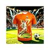 Kids #7 Soccer Jersey Unisex Football T-shirt Top Summer Fashion Print Casual Women Short Sleeve Men's Breathable Tee Shirt