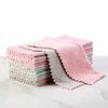 Absorbent Cotton Dishwashing Cloths: Non-Stick Oil Kitchen Towels for Cleaning Tables and Dishes.