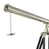 Decorative Brass Telescope on Tripod Vintage Spyglass Decor Copper Finish Nautical Home Accent