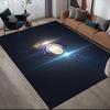 Football Club Internazionale Milano3 Flannel Pattern Square Carpet,Area Rug,Carpet Rug for Living Room Bedroom Sofa Playroom Decor,Non-slip Floor Mat
