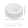 Wireless LED Puck Lights RGBW Battery 13 Color Remote Control Dimmable Cabinet Light For Close Wardrobe Stair Hallway Night Lamp