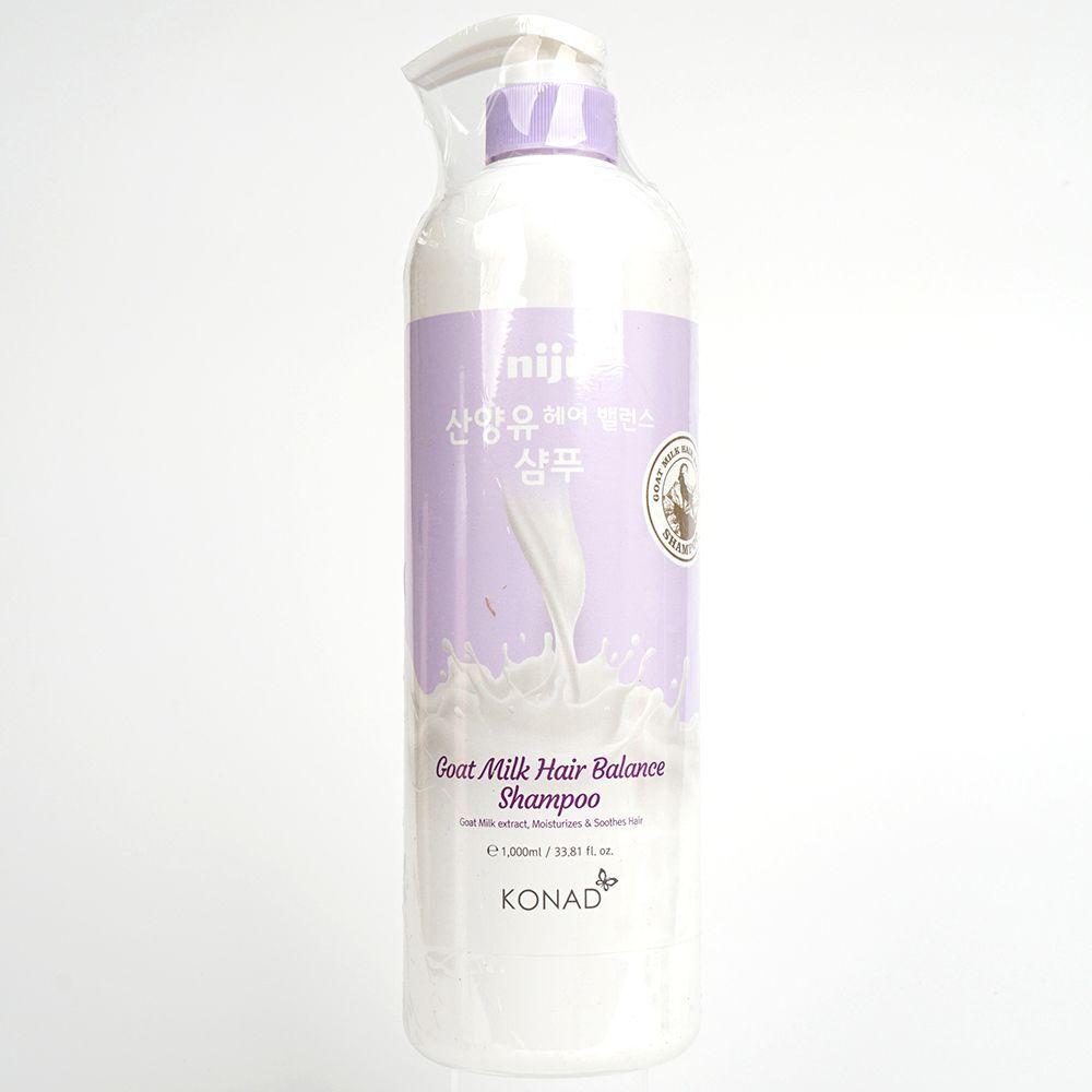 Popular XDMWFLEJ Goat Milk Hair Care Shampoo Large Capacity 1000ml