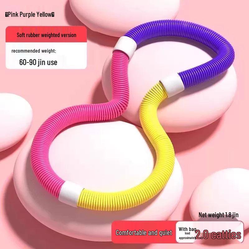 Weighted Spring Hula Hoop for Core Fitness
