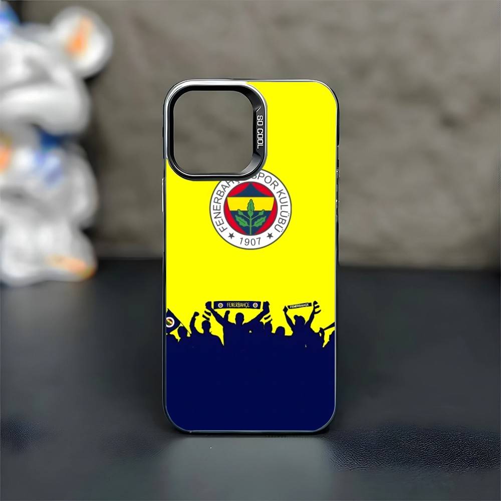 1 Stück T-Truthahn Fenerbahce-E Handyhülle Für iPhone17,16,15,14,13,12,11 Plus,Pro Max Schwarz Matt Stoßfeste Hülle