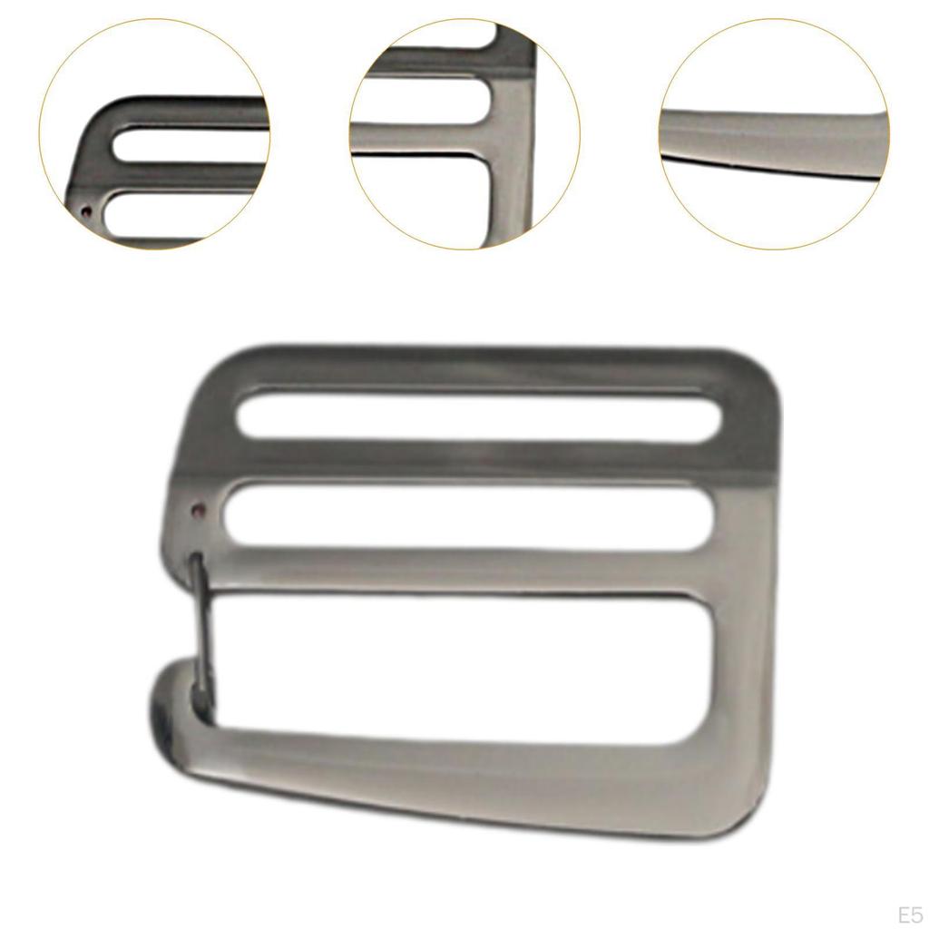 4 G Hook Wave Buckles 1.5 Inch Metal Hardware for Backpack Strap And Handbag