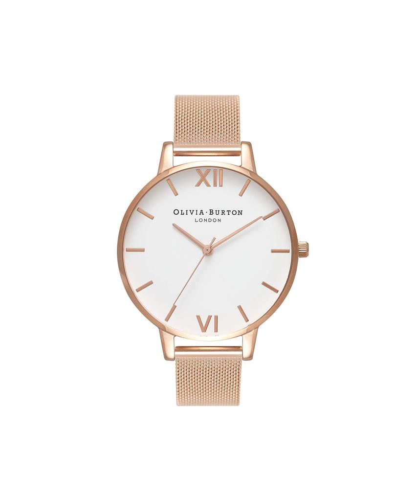 Olivia Burton OB15BD79 Big Quartz Movement White Dial Watch Women's