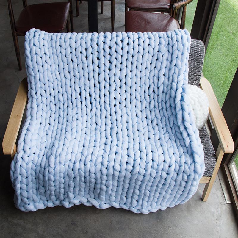 Blanket Thread Cotton Sofa Blankets Hand Woven Home Decoration Gift Comfortable