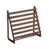Multilayer Wooden Earring Stand Holder High-Capacity Jewelry Storage Organizer Display Rack For Home Living Room Bedroom Desktop