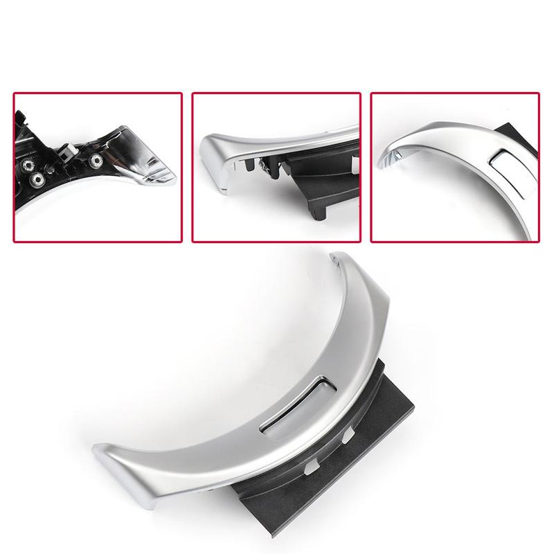 A2056803407 Console Armrest Cover Switch Silver 120mm Central Glove Box Button For Mercedes Benz C 2015-
