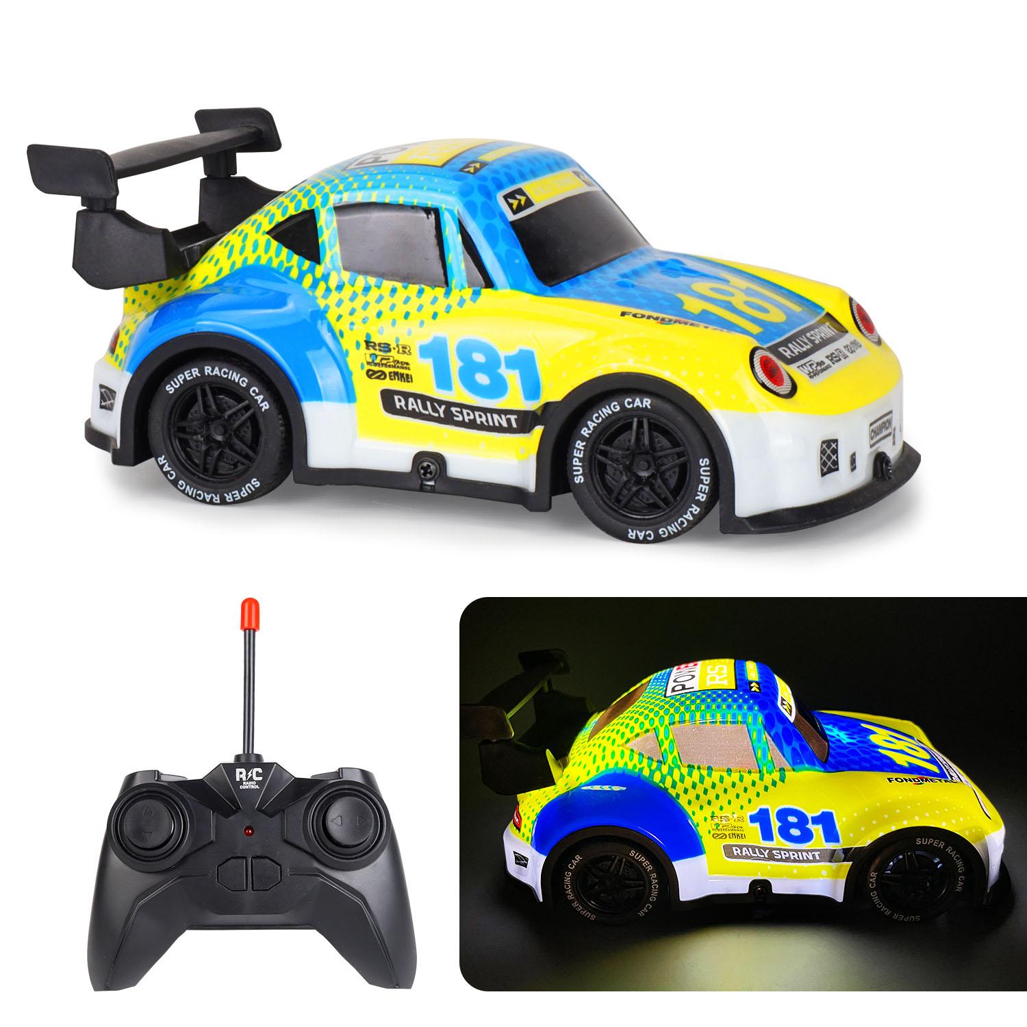 

Q241 1/24 2WD Remote Control Car Kids Toy RC Racing Car with Cool Light A