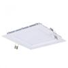 Silver - Silver Electronics Gort Square and Recessed LED Downlight 1300 - 18w - 6000k White