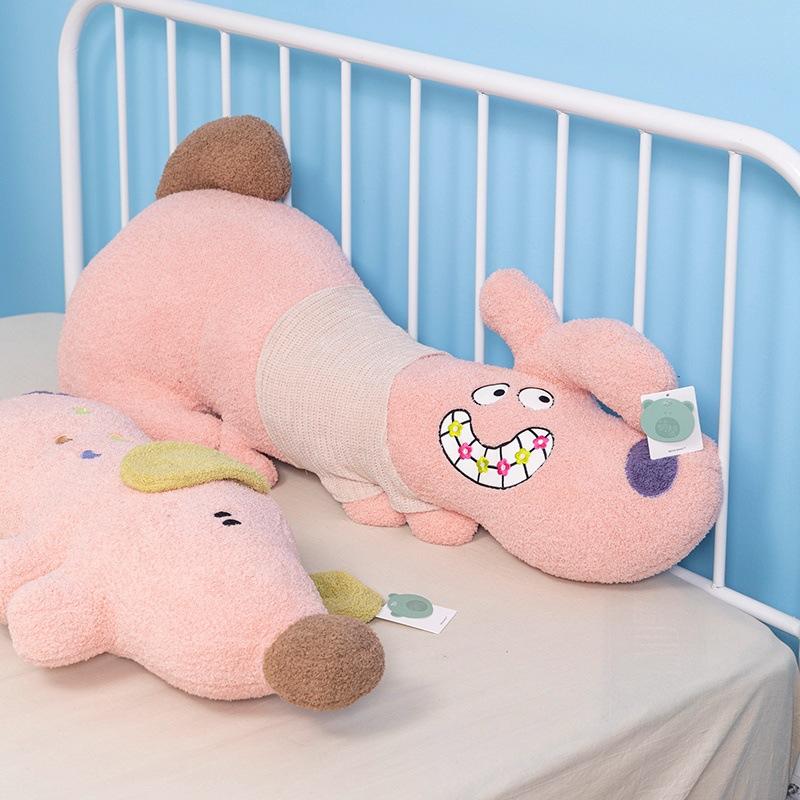 Tangdou Puppy Pillow Plush Toy Large Doll Holding Sleeping Legs On The Bed and Holding Pillow Pillow Pillow Dog Doll Doll