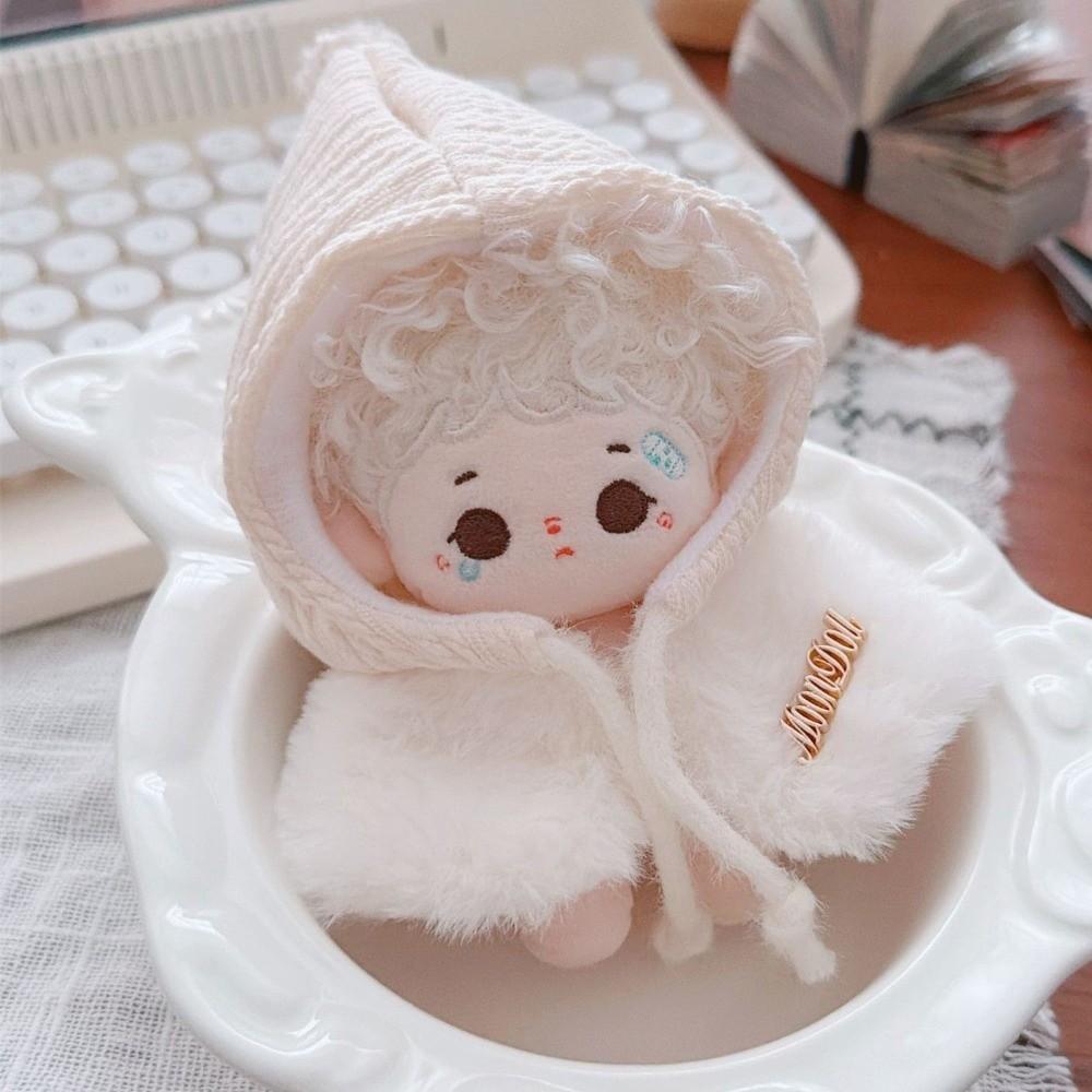 Replacement 10cm Plush Doll Clothes Shawl Doll Plush Shawl Clothes  Doll Accessories