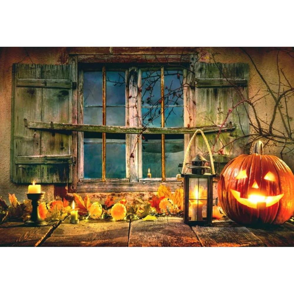 Halloween Decoration Hanging Cloth Pumpkin Lantern Hanging Cloth Home Party Room Decoration