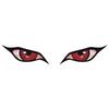 Qizaoly Motorcycle Eye Sticker, Evil Eye Sticker for Car | Spooky Rear Window Decoration