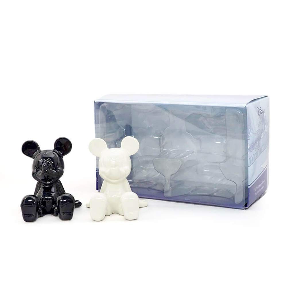 Enesco Salt Pepper Set Mickey Black White 6003748 & &