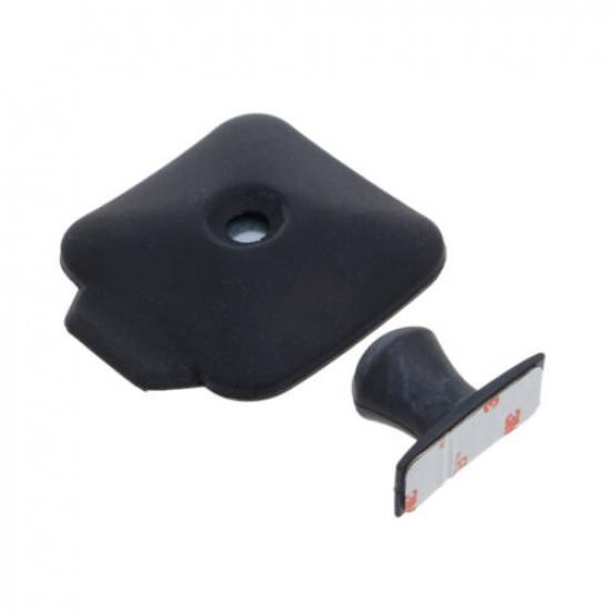 1x Adjustable Blind Spot Mirror Car Magnetic Swivel Convex Lens Quare Rear View