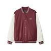 Sports Lifestyle Series Minimalist Retro Loose Long Sleeve Baseball Jacket Men Jackets Dusty-Pink L324U110-02C9