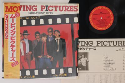LP Record MOVING PICTURES  Greatest Hits 28AP2898 CBS SONY 1984 Japan Obi Rock Used