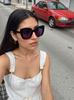 Stylish Fragrance Big Box Fashion Glasses Outdoor Driving Glasses Plain Sunglasses . High Quality Premium Material