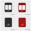 For Subaru BRZ/Toyota GR86 2013-2020 Carbon Fiber Car Interior Center Console Seat Heating Trim Sticker Tuning Decor Accessories