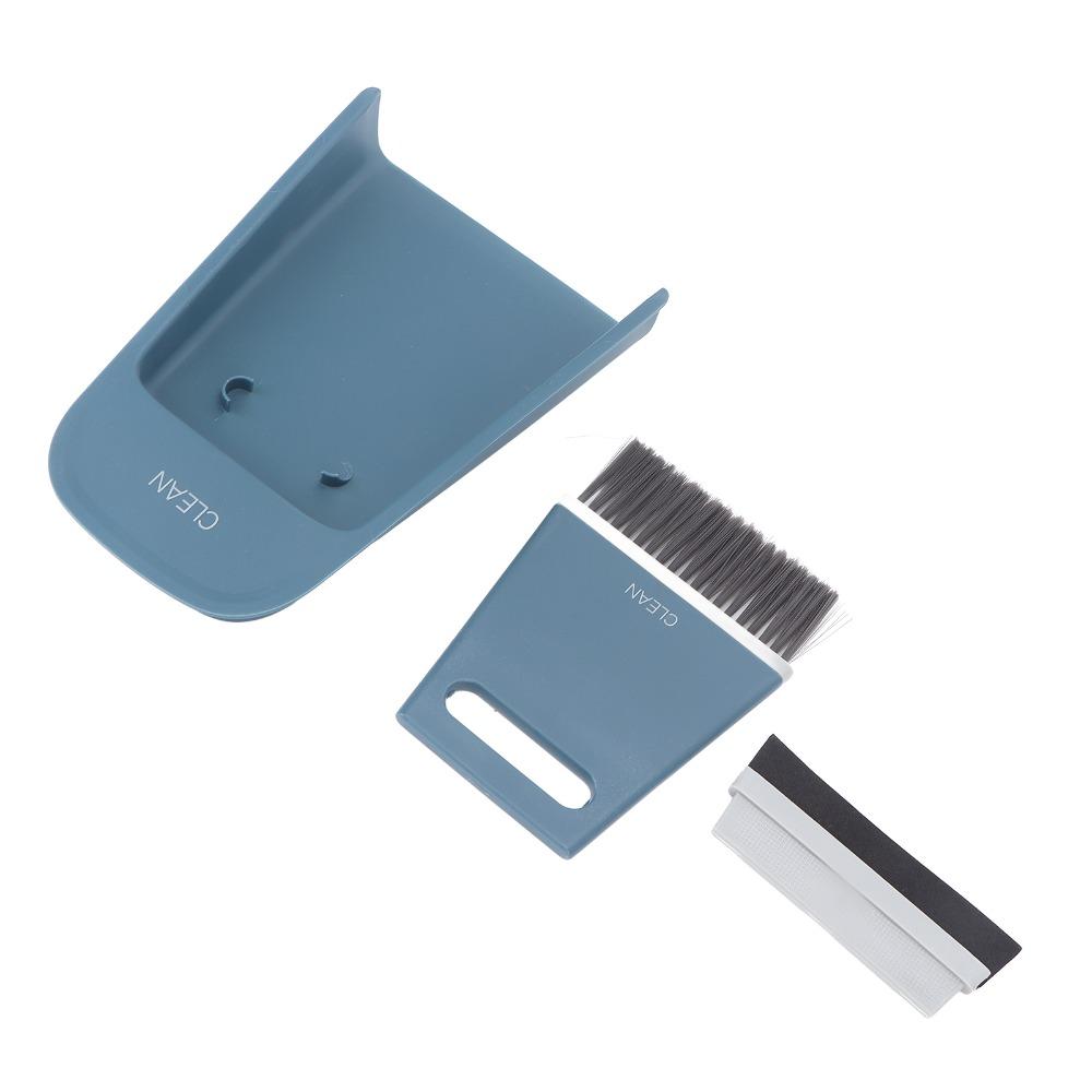 3-Piece Set Scraper Included Desktop Brush Dustpan Small Hand Brush Pan For Nail Salon