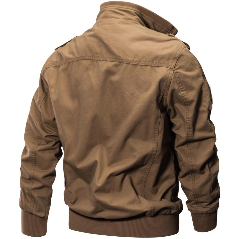 Wiosenna i jesienna nowa moda męska kurtka baseballowa z zamkiem błyskawicznym oraz ponadgabarytowa kurtka na co dzień bawełniana duża odzież męska