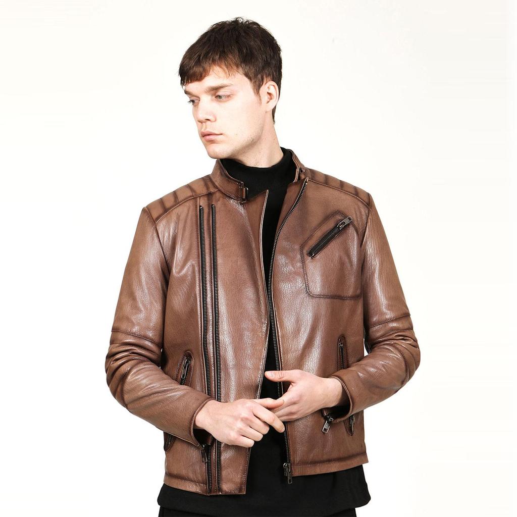 Jumbo Genuine, Real Leather Man, Male Mont
