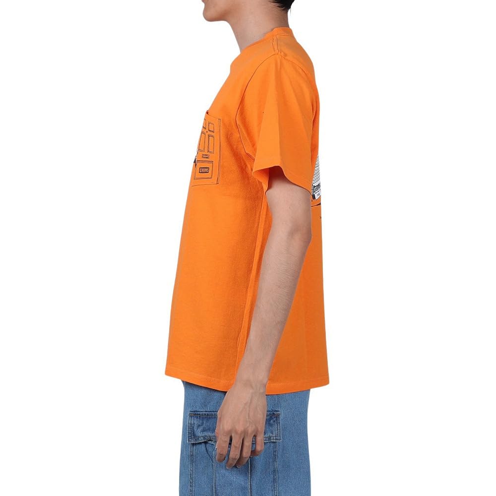 Go Outdoor Pocket Orange [Chums] T-Shirt T-Shirt Men's