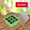 KADAX Mini Greenhouse Mini Greenhouse Greenhouse 9 Cells Seeding Tray