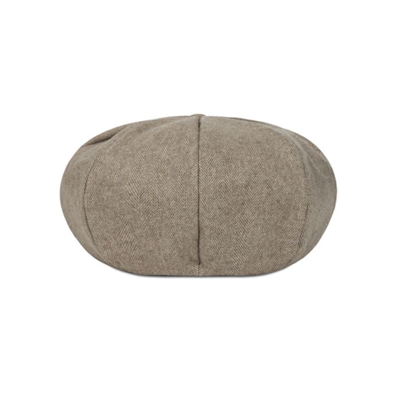 VARZAR VA Studded Octagonal Wool Beret Beige