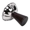 Serving Dessert Bowl Stainless Steel Multifunctional Wooden Base Yogurt Snack Candy Cup for Hotel Home