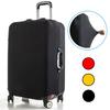 Travel Luggage Cover with Pull Rod Dust-Proof Thickened High Elastic Fabric Protective Cover for Luggage Box