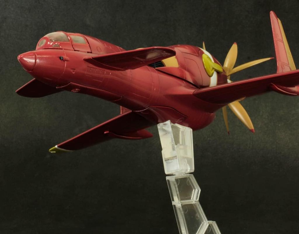 PM Office A Kingdom of Honneamise Air Force Fighter, 3rd Stirado, Single-Seat Type, 1/72 Scale, Approx. 205mm Length, Plastic Kit PP060