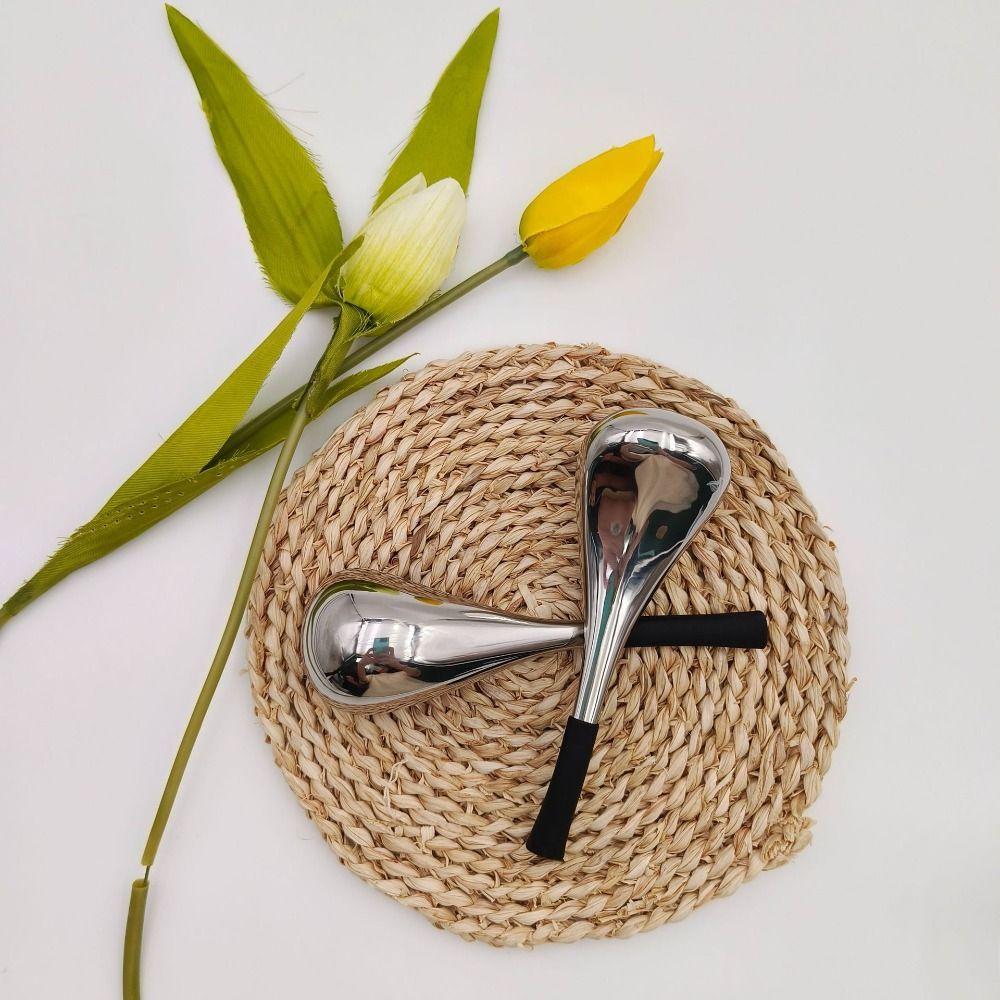 Freeze Ice Globes Spoon Massager Puffiness Anti Wrinkles Facial Globes Roller Gold/Silver Eyes Cooling Roller Ball Beauty