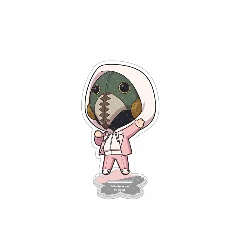 Anime Chainsaw Man 10cm Acrylic Standee Cute Chibi Reze Denji Aki Angel Devil Transparent Figure Desk Decor Collectible Gift