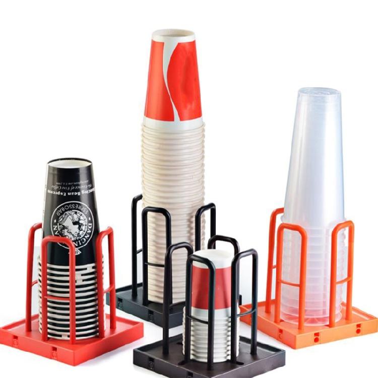 Easy To Use Cup Shelf Mutifunctional Glass Display Stand for Office Use