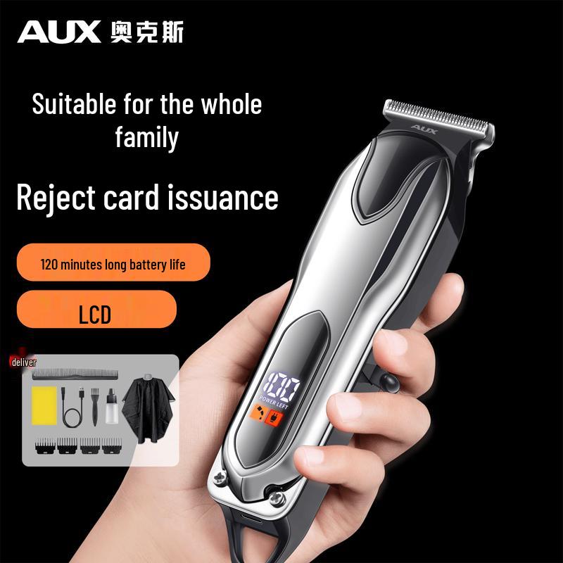 AUX Cordless Digital Hair Clipper CN plug (adapter included)