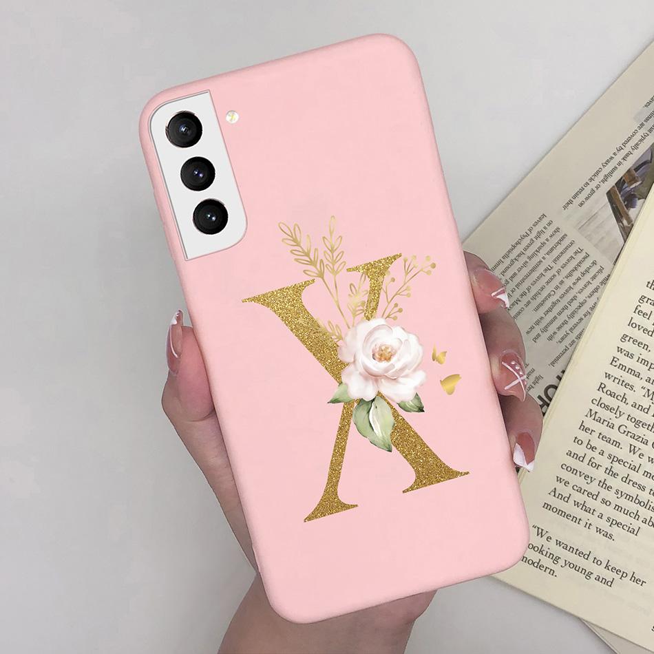 For Samsung S21 FE S21 Ultra Plus Case Slim Soft Cute Letters Cover For Samsung Galaxy S21 Plus 5G S21+ S 21 Ultra Phone Cases
