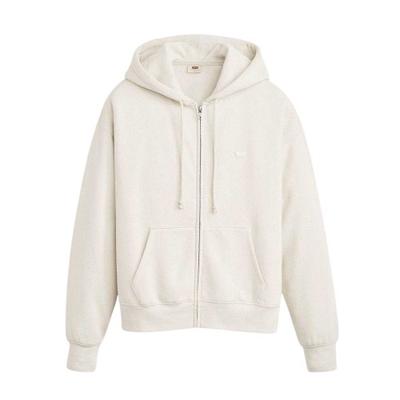 Damen/Damen Alltags-Kapuzenpullover mit durchgehendem Reißverschluss