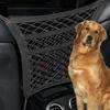 3-Layer Car Mesh Organizer Storage Between Front Seats Kid Dog Pet Net Barrier Car Net Pocket Elastic Tissue Purse Holder Netting For SUV, Van