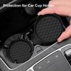 Silicone Non-slip Round Car Cup Coaster Mat