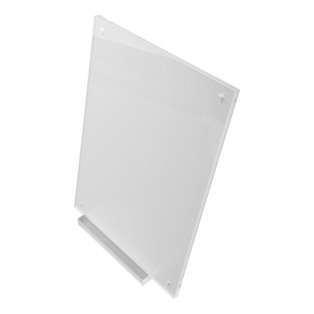 1pc Photo Frame Acrylic Table Card Stand Certificates Authorization Cards