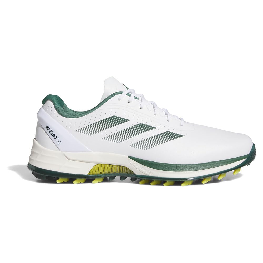 

Golf Shoes Adizero ZEDGE 25 Footwear cm 2E [Adidas Golf] Men s White/College Green/Yellow 30.0