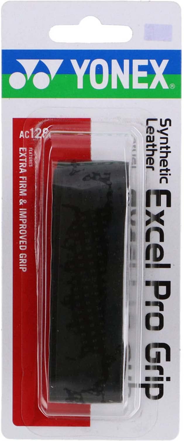 Yonex Synthetic Leather Excel Pro Grip Black AC128 007