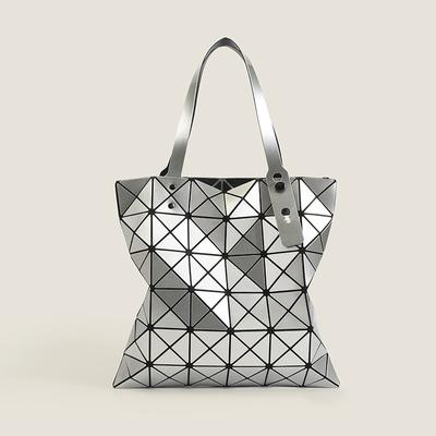 Niche Hundred Hundred Six Lattice Geometric Diamond Lattice Fashion Light Handbag Fashion Hundred Hundred Tote Bag Woman