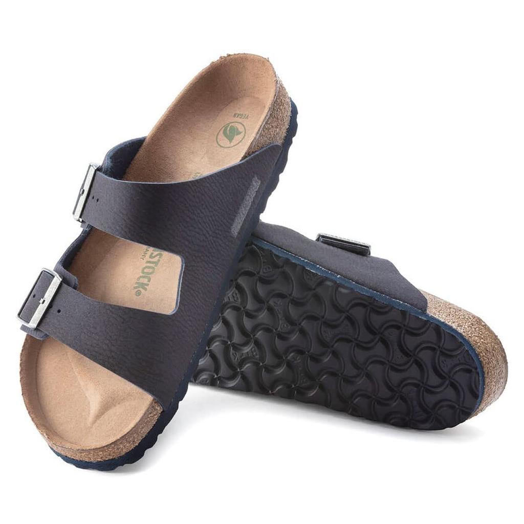 Arizona Strap Sandals Microfiber Vegan Unisex Arizona 1023116 Regular [Birkenstock] Indigo_Blue EU42(27.0cm)